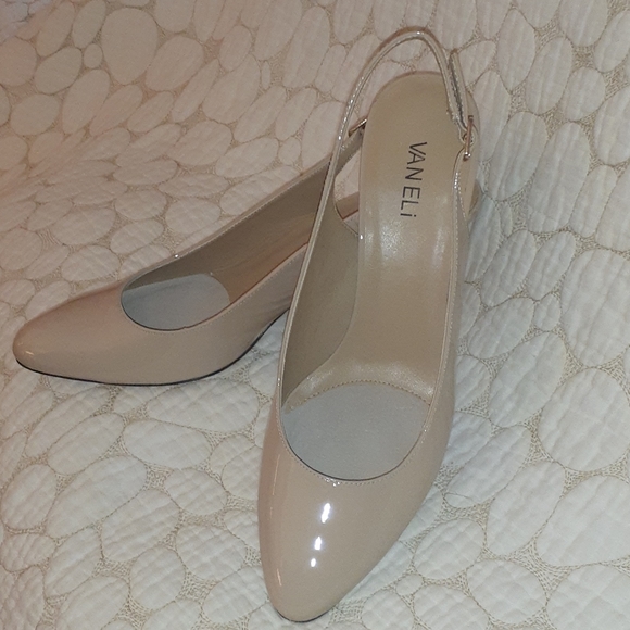 Van Eli slingback stiletto pumps - Picture 2 of 8